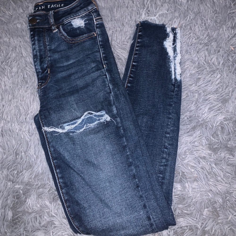 American Eagle Super Hi-Rise jegging